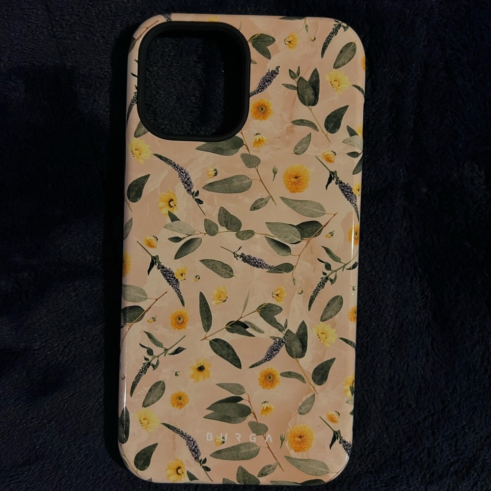Burga iPhone 12 Pro Max case out to brunch